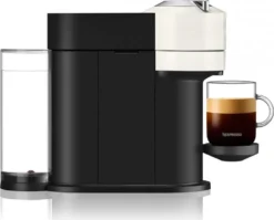 De'Longhi DeLonghi Nespresso-Kapselmaschine ENV 120.WAE VertuoNext Weiß Inkl. Aeroccino3 12 De'Longhi DeLonghi Nespresso-Kapselmaschine ENV 120.WAE VertuoNext Weiß Inkl. Aeroccino3 -Smart Kitchen Store 6b03749200dfb33373cc3d9236f7073c