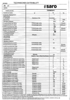 SARO Induktionsherd +Elektrobackofen TS95IND61X Silber -Smart Kitchen Store 6b07473bdadebdc34b6bc3ce02829d78