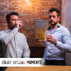 Whisiskey - Whiskygläser Set – 2 Tumbler Gläser (2x 320 Ml) – Whisky Geschenkset - Whisky Zubehör Set - Geschenke Für Männer -Smart Kitchen Store 6b9eb49ee3adb21d5322cada4ad38061