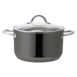 ECHTWERK Kochtopf-Set 8tlg Aus Edelstahl, , Farbe:Schwarz -Smart Kitchen Store 6bacc5f7bf75a1636fbf5758cb2d7f29