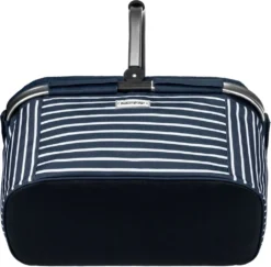 Anndora Einkaufskorb -blau- Weiß AHOI Streifen - Blau-Weiß -Smart Kitchen Store 6bfc0757c3cda26bef784f900d389c65