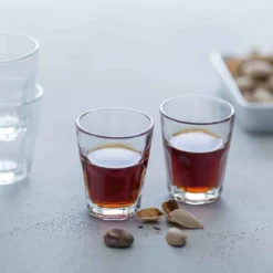 Leonardo Rock Stamper, Schnapsglas, Pinnchen, Shotglas, Glas, 40 Ml, 6er Set, 12994 -Smart Kitchen Store 6d3febf6f81458d528741c831c3e53fb