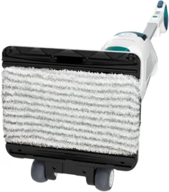 Rowenta Bodendampfreiniger Clean & Steam Revolution RY7757 | 2 In 1 Reingung | Verdampfer Für ätherische Öle | Alle Bodenarten | Anti-Kalk-Kartusche | Weiß/Blau -Smart Kitchen Store 6d9cb5990560da7f3566282d85d3d876