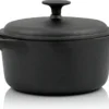BBQ-Toro Gusseisen Cocotte | 4 Liter, Ø 22,5 Cm | Rund | Bräter Mit Deckel