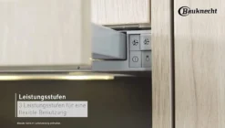 Bauknecht DBAH 65 LM X Dunstabzugshaube Flachschirm / 60cm / Für Abluft- Und Umluftbetrieb Geeignet / 85,8 KWh / LED / 3 Leistungsstufen -Smart Kitchen Store 6e43b3cefb4d43471abd885ae432475b