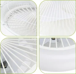 EINFEBEN Deckenventilator Mit Beleuchtung 80W Dimmbar Fan Licht Einstellbare Windgeschwindigkeit Deckenventilatoren Lampe Luefter-Deckenleuchte Mit Fernbedienung -Smart Kitchen Store 6e907d34387aefcab6a9f59964353071