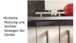 Gleitbrett Schiefergrau Von Conny Clever®,für Den Thermomix® TM5 / TM6, Gleitbrett Gleiter Für Monsieur Cuisine Connect,Krups,Bosch Cookit,Kennwood,Küchenmaschinen -Smart Kitchen Store 6edb0629deb673186dbca0b3e4074d10