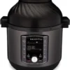 Instant Pot - Pro Crisp 11-in-1-Elektro-Multikocher – Schnellkochtopf, Heißluftfritteuse, Slow Cooker, Dampfgarer, Grill, Dörrgerät Und Sous-Vide-Maschine – Schwarzer Edelstahl,1500 W, 8L -Smart Kitchen Store 6ee4bfb98a0bef1cd662698c2b5ae616