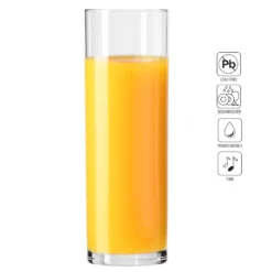 KROSNO Hohe Wassergläser, 6er-Set, 200 Ml -Smart Kitchen Store 6fbd58591a0d5d214c3d73ab2b092372