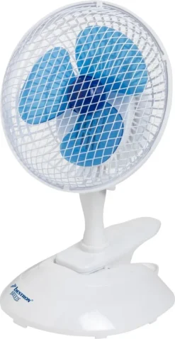 Bestron Tisch- / Clipventilator - Weiß/Blau; ACF15 -Smart Kitchen Store 6fbd96a0c091b820873e53f6ed95365a