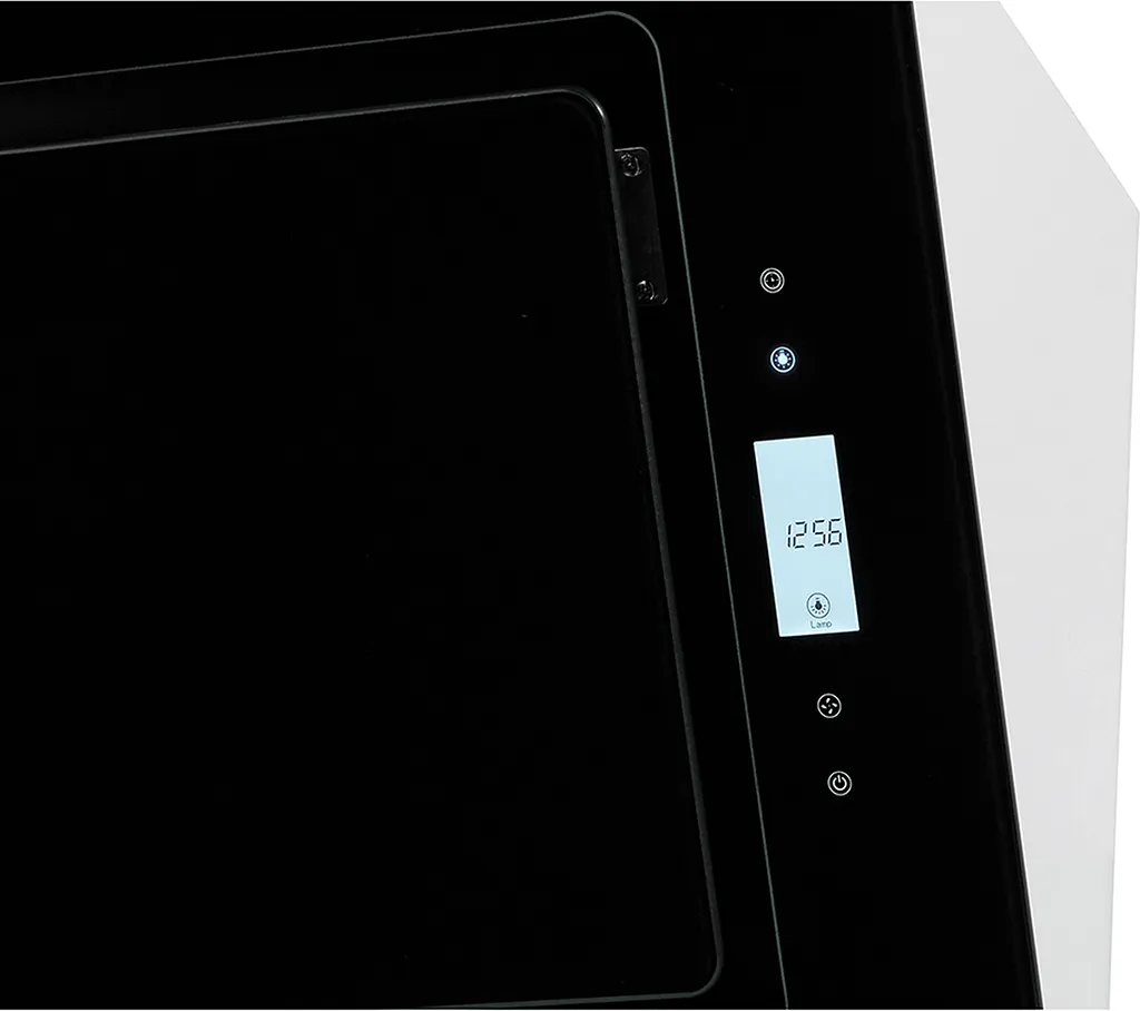 PKM Dunstabzugshaube Mit Randabsaugung Kopffreihaube 9040/60BZ Edelstahl Schwarz 5 PKM Dunstabzugshaube Mit Randabsaugung Kopffreihaube 9040/60BZ Edelstahl Schwarz – Bild 3