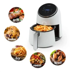 AirVital Heißluftfritteuse 1300W 2,5l CeraPlus-Antihaft Touch Weiß -Smart Kitchen Store 702473bb0099b56bf4c943863c4bb13f