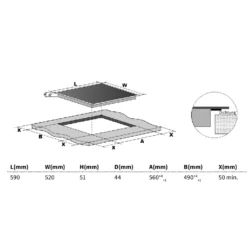 Glaskeramik-Kochfeld Autark KFS59RL 23 Glaskeramik-Kochfeld Autark KFS59RL -Smart Kitchen Store 702e4a76679f55be1ed9a2633e6719a7