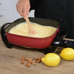 Starlyf®Digital Cooker - XXL Elektrische Bratpfanne Mit Digitalem Thermostat Und Temperaturanzeige, 1600 Watt, 5,5 Liter Fassungsvermögen, Partypfanne - Aus Der TV Werbung -Smart Kitchen Store 70bebff4f15b1a6fb2310b2a09593c7c