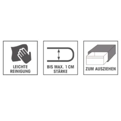 GOURMETmaxx Klemm-Schublade Für Kühlschrank, 3er-Set Schublade Klemm Kühlschrank GOURMETmaxx Zusatzfach Gemüsefach 3er-Set Ordnung -Smart Kitchen Store 70df77399a2b875d3ba68a6ae6d3940d