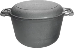 Gusseisen Topf 4L Gusseiserner Topf Ø 22cm Kochtopf Aus Gusseisen Mit Deckel-Bratpfanne -Smart Kitchen Store 71374ca4ccdb1acd767ff9e240875a75