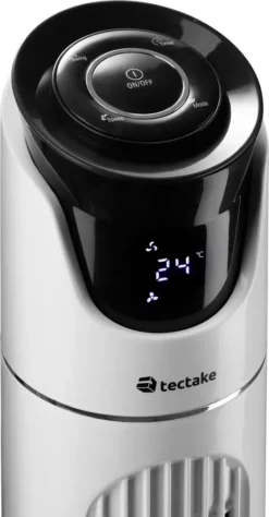 Tectake Turmventilator 110 Cm - Weiß -Smart Kitchen Store 7178ddc629144ff62ec4589bba022a00