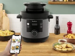 Moulinex Turbo Cuisine & Fry Elektrischer Schnellkochtopf Und Luftfritteuse 1450 W - 15 Automatische Programme -Smart Kitchen Store 71f90c19aecd65055560a063496a7d83