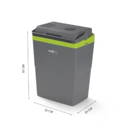MAXXMEE Kühlbox - Wahlweise Via Netzkabel Oder KFZ-Anschluss - 22l Volumen - Grau/limegreen Kühlbox Camping Kühlschrank 22L Auto 12V 230V Thermobox Elektrisch Picknick Grau 18 MAXXMEE Kühlbox - Wahlweise Via Netzkabel Oder KFZ-Anschluss - 22l Volumen - Grau/limegreen Kühlbox Camping Kühlschrank 22L Auto 12V 230V Thermobox Elektrisch Picknick Grau -Smart Kitchen Store 721c853c4842f06ea5dbac8f0a02506b