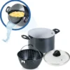 Genius Cerafit Magic Pot Topf Mit Siebeinsatz Kochtopf Ø 24 Cm Set 3-tlg; A24662