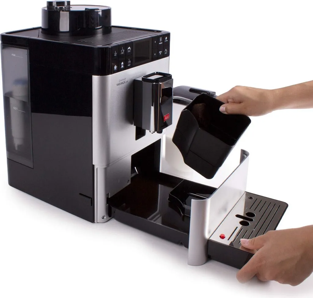 Melitta Caffeo Varianza CSP F570-101 Kaffeevollautomat Mit Milchbehälter, One Touch Funktion - Silber 12 Melitta Caffeo Varianza CSP F570-101 Kaffeevollautomat Mit Milchbehälter, One Touch Funktion - Silber – Bild 10