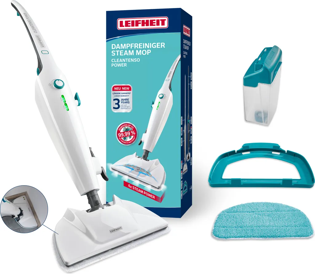 Leifheit Dampfreiniger CleanTenso Power 3 Leifheit Dampfreiniger CleanTenso Power