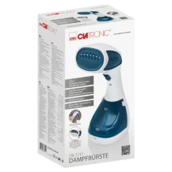 Clatronic Dampfbürste DB 3717 Weiß/blau, 200 Ml Wassertank -Smart Kitchen Store 73f9ee8c641208b7a8509c4c7274a3cd