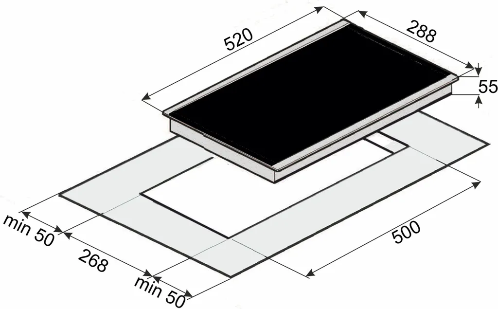 Exquisit Kochfeld EKC 301-3.1 R | Glaskeramik | Touch Control | 2 Kochstellen | Edelstahlrahmen | 3000 W 8 Exquisit Kochfeld EKC 301-3.1 R | Glaskeramik | Touch Control | 2 Kochstellen | Edelstahlrahmen | 3000 W – Bild 6