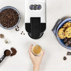 Princess 4-in-1 Multi-Kapsel-Kaffeemaschine 1450W 0,8L Schwarz Silbern -Smart Kitchen Store 74f71e592bb98e0146c9ef67f4847468