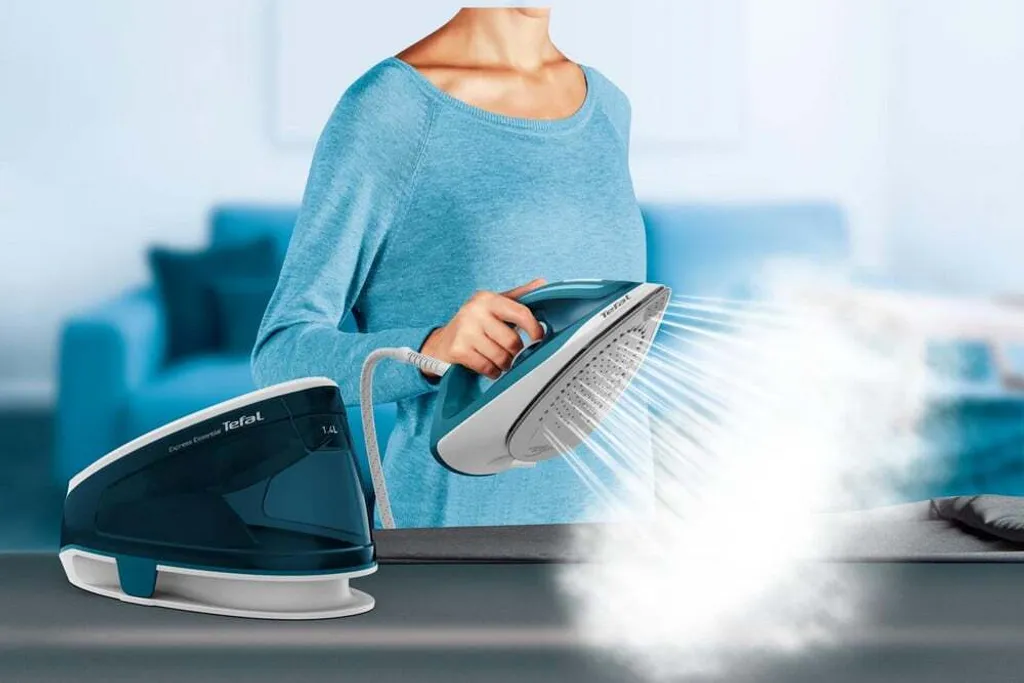 Tefal SV6115E0 Dampfbügelstation Dampfgenerator, Keramiksohle, 2200 Watt, 2 Min Aufheizzeit, Vertikaldampf, Anti-Kalk, Abschaltautomatik 11 Tefal SV6115E0 Dampfbügelstation Dampfgenerator, Keramiksohle, 2200 Watt, 2 Min Aufheizzeit, Vertikaldampf, Anti-Kalk, Abschaltautomatik – Bild 9