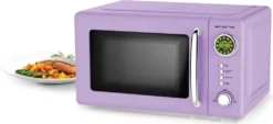 Mikrowelle Retro Design Emerio MW-112141.4 Lila / Purple / Violett -Smart Kitchen Store 76a936c47698f1aeb52a572be47edd7f
