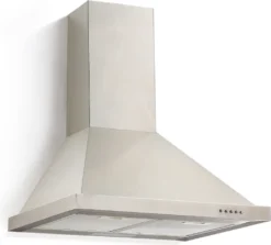 PKM Dunstabzugshaube Wandhaube Wandesse Wandmontage 6090-2H Edelstahl 60 Cm