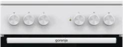 Gorenje GEC5A 21 WG Elektro-Standherd - Freistehend - Weiß - Glaskeramik-Kochfeld - 74 Liter - PerfectGrill - Pizzamodus 300°C - AquaClean -Smart Kitchen Store 779a8560cb85c2fced83ddaed7b3d81f