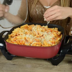 Starlyf®Digital Cooker - XXL Elektrische Bratpfanne Mit Digitalem Thermostat Und Temperaturanzeige, 1600 Watt, 5,5 Liter Fassungsvermögen, Partypfanne - Aus Der TV Werbung -Smart Kitchen Store 77c78eb528799dfce9a1b99e205b0987