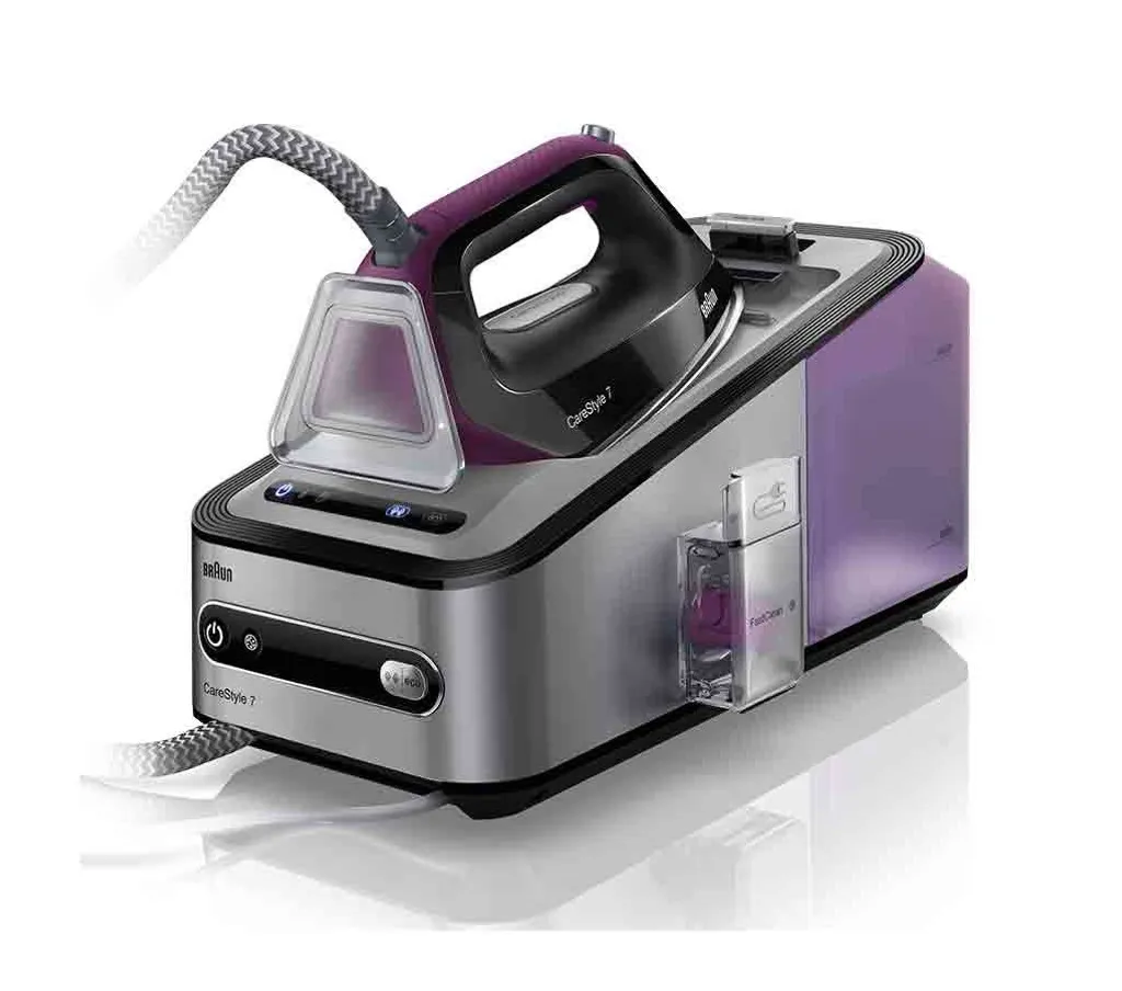 Braun Carestyle 7 IS 7143 - Trocken- & Dampfbügeleisen - Eloxalsohle - 1,8 M - 450 G/min - Blau - Silber - Weiß - 125 G/min 5 Braun Carestyle 7 IS 7143 - Trocken- & Dampfbügeleisen - Eloxalsohle - 1,8 M - 450 G/min - Blau - Silber - Weiß - 125 G/min – Bild 3