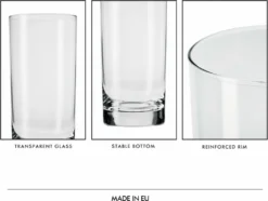 KROSNO Blended Longdrinkgläser, 6er-Set, 350 Ml -Smart Kitchen Store 78e0a80cd3767c9c6c814a338f3e4fa5