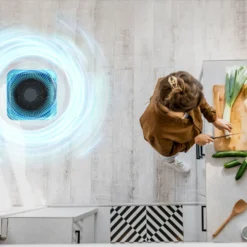 Genius Invictus Air Luftreiniger | Reinigt 400m3/h | Entfernt 99,95% Viren, Staub Und Für Allergiker Durch HEPA-Filter | Einstellbarer Timer | Luftqualitätsanzeige -Smart Kitchen Store 7a3ebfbf9124958d3c84fa6481820f2b