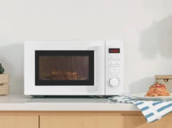 Mikrowelle 20L, Solo-Mikrowelle Mit 8 Menüs/Timer/LED-Digitalanzeige/700W Grill/5 Leistungsstufen/Praktischer Auftaufunktion/Beleuchtung Im Innenraum -Smart Kitchen Store 7c818cec9b8886af4e6f5f60241ae872