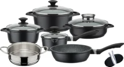 GSW Kochtopfset Gourmet Granit 10teilig, Induktion 15 GSW Kochtopfset Gourmet Granit 10teilig, Induktion -Smart Kitchen Store 7d6dba2613d95e8c69866f9f707a39d8