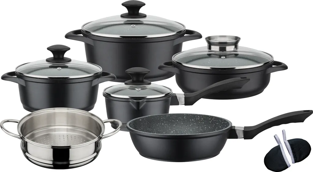GSW Kochtopfset Gourmet Granit 10teilig, Induktion 9 GSW Kochtopfset Gourmet Granit 10teilig, Induktion – Bild 7