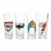 Justice League Gläser 4er-Set DC Comics -Smart Kitchen Store 7ee7248c5cf9416c848aabc335b8760b