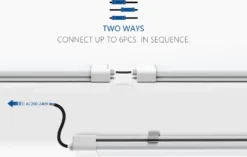 Anten LED Feuchtraumleuchte, 120CM 36W Wannenleuchte 4000k Neutralweiß, 3300Lumen Deckenleucht Wasserfest IP65 19 Anten LED Feuchtraumleuchte, 120CM 36W Wannenleuchte 4000k Neutralweiß, 3300Lumen Deckenleucht Wasserfest IP65 -Smart Kitchen Store 7fde324168ebd0ef26473b887198fe99