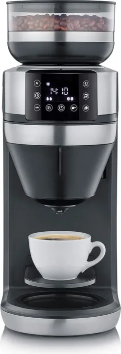 SEVERIN FILKA Vollautomat Für Filterkaffee Mit Glaskanne KA 4850 Aus Edelstahl, Matt-schwarz Edelstahl-gebürstet 33 SEVERIN FILKA Vollautomat Für Filterkaffee Mit Glaskanne KA 4850 Aus Edelstahl, Matt-schwarz Edelstahl-gebürstet -Smart Kitchen Store 8021b97c95e9f4b278dc8cfeb6078fd0