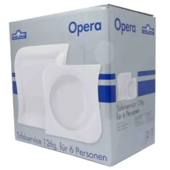 Van Well 12tlg. Tafelservice 'Opera' -Smart Kitchen Store 80303c11b98af03ff4e9e1175b2f5c41
