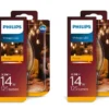 4 X Philips Vintage LED Kerze Flame 2,3W=14W 125lm A+ E14 2000K 15000hrs. -Smart Kitchen Store 8166e880f816bebb0513f997f52c9304