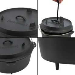 Dutch Oven Set Enkhuizen 4,2 Liter Mit Deckel Und Füße Gusseisen -Smart Kitchen Store 8192eb1d3275e588d7368204b4bb5da1