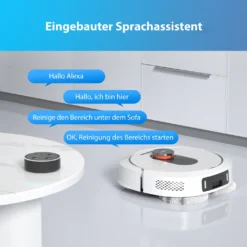 Roidmi Eva Mop Station Staubsauger 3200pa 2-in-1 Saug Und Wischroboter Mit Absaugstation, Mopp- Und Saugroboter, Automatisch Waschen Von Mopps -Smart Kitchen Store 81dbc55d4dfb760205316849ccfcb407