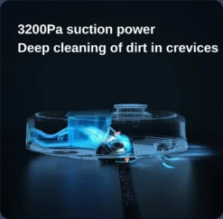 Roidmi Eva Mop Station Staubsauger 3200pa 2-in-1 Saug Und Wischroboter Mit Absaugstation, Mopp- Und Saugroboter, Automatisch Waschen Von Mopps -Smart Kitchen Store 81f48286bb1438f9945b199ba091084f