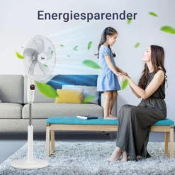 Ventilator Standventilator Fernbedienung FS40-16CR Midea Inverter Motor Leise -Smart Kitchen Store 83886d6e38b8b5714538c54f2e2b30f4