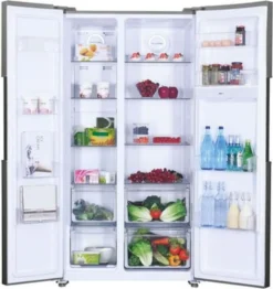 HOOVER HHSBSO 6174XWD Side By Side Kühl-Gefrierkombination Mit Wassertank -Smart Kitchen Store 8420e3877ec72a6d86909da611ff32c5